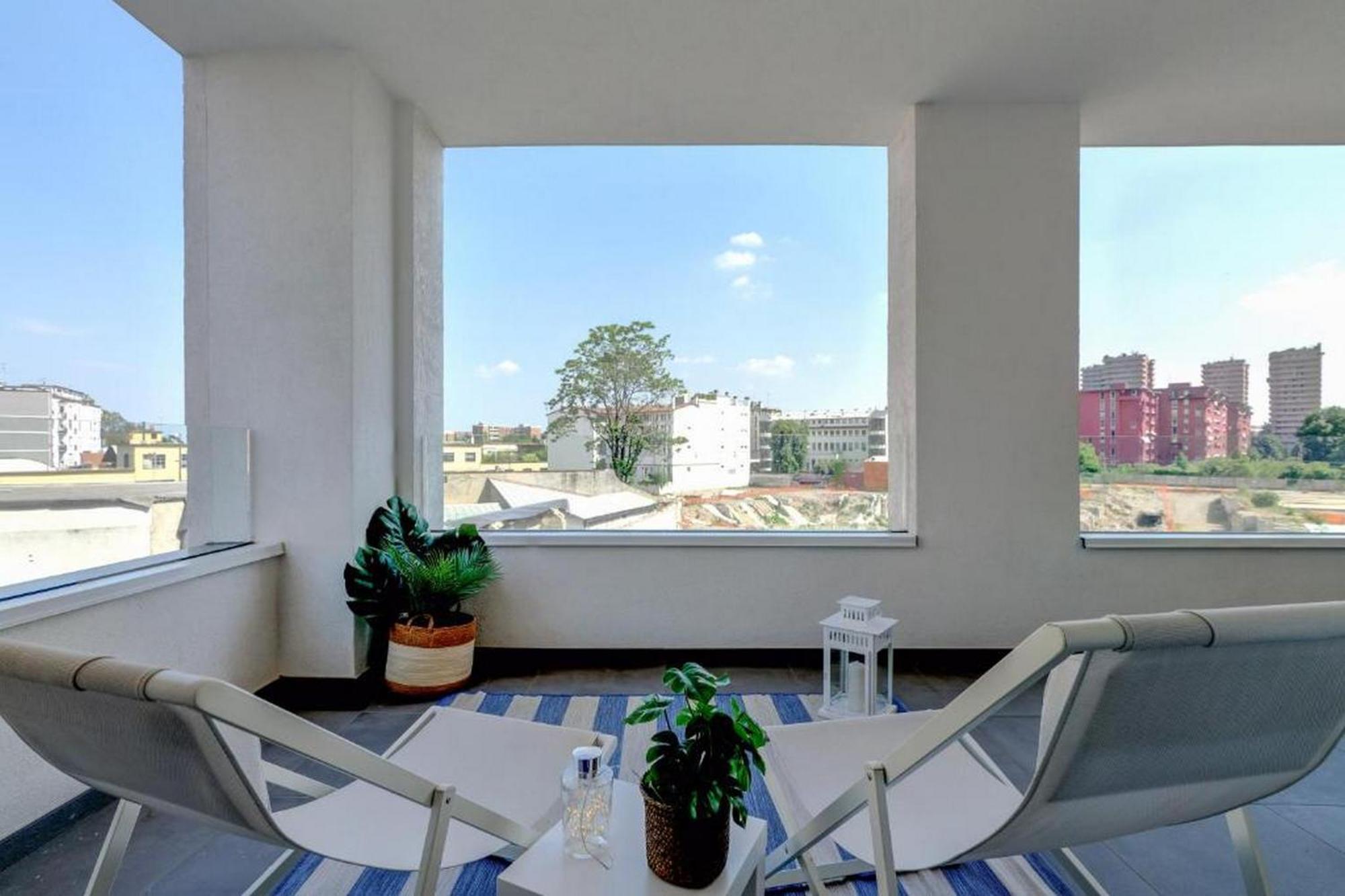 Lovely Terrace Apartment - Porta Romana District Milão Exterior foto